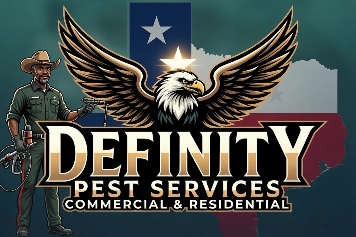 Definity Pest Services eagle logo