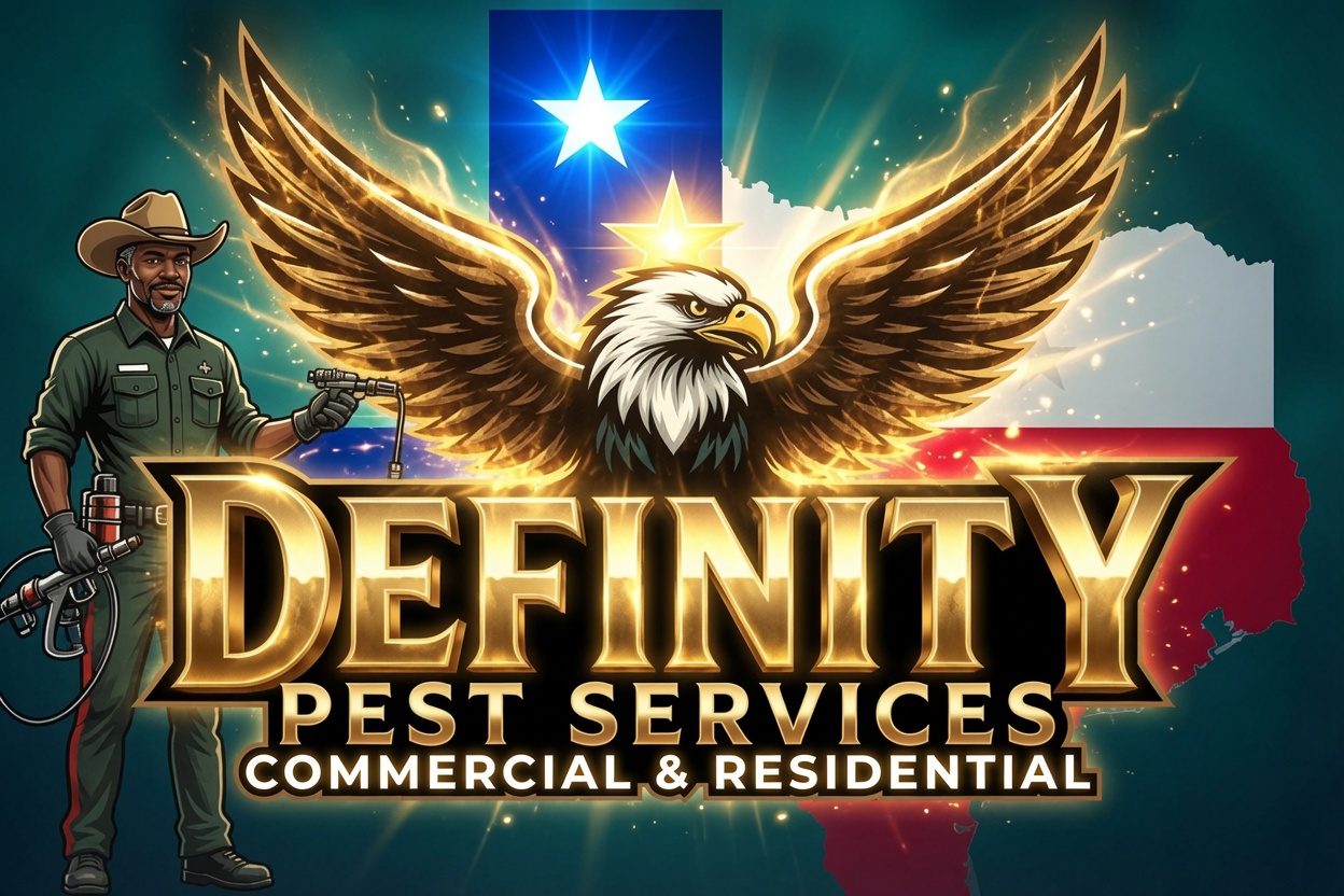 Definity Pest Services eagle logo
