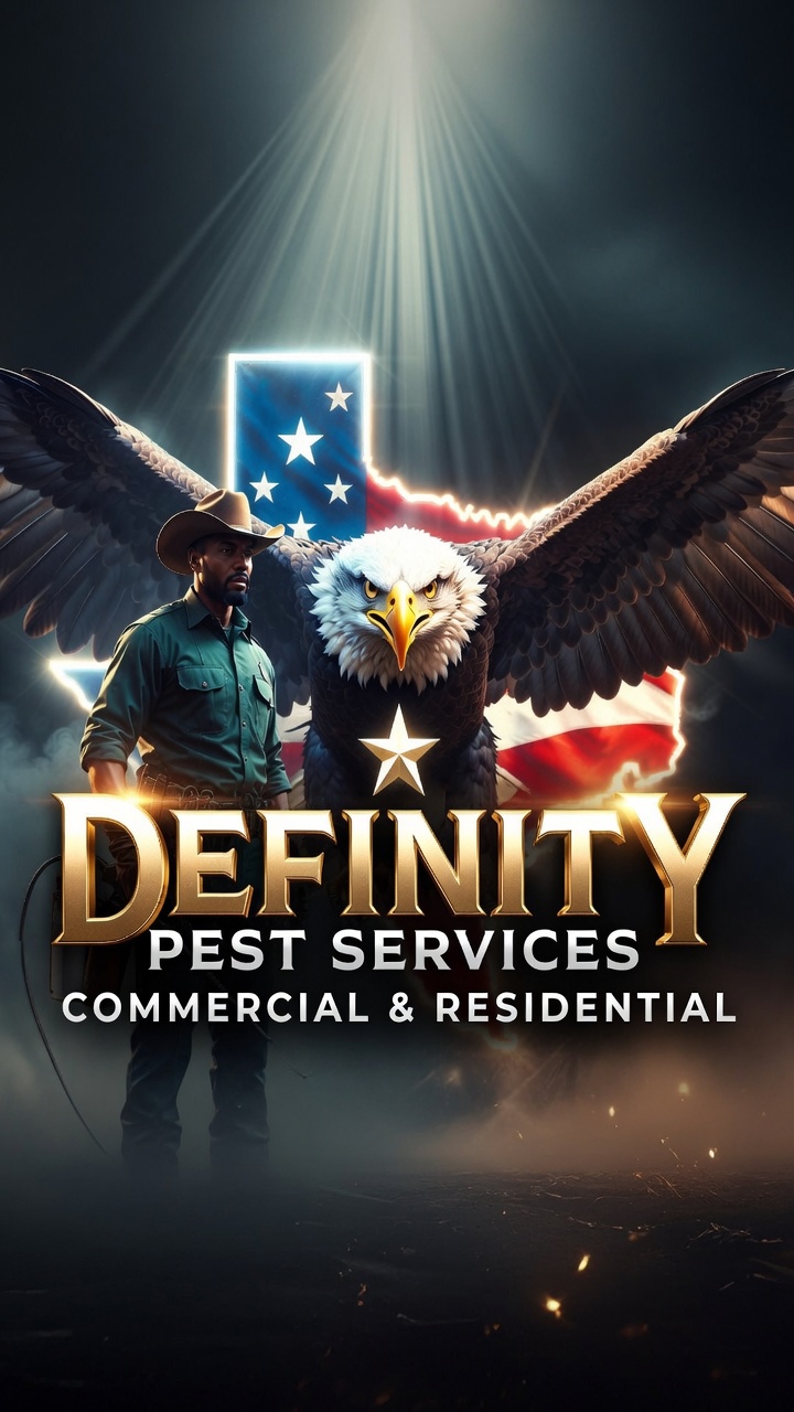 Definity Pest Services eagle logo