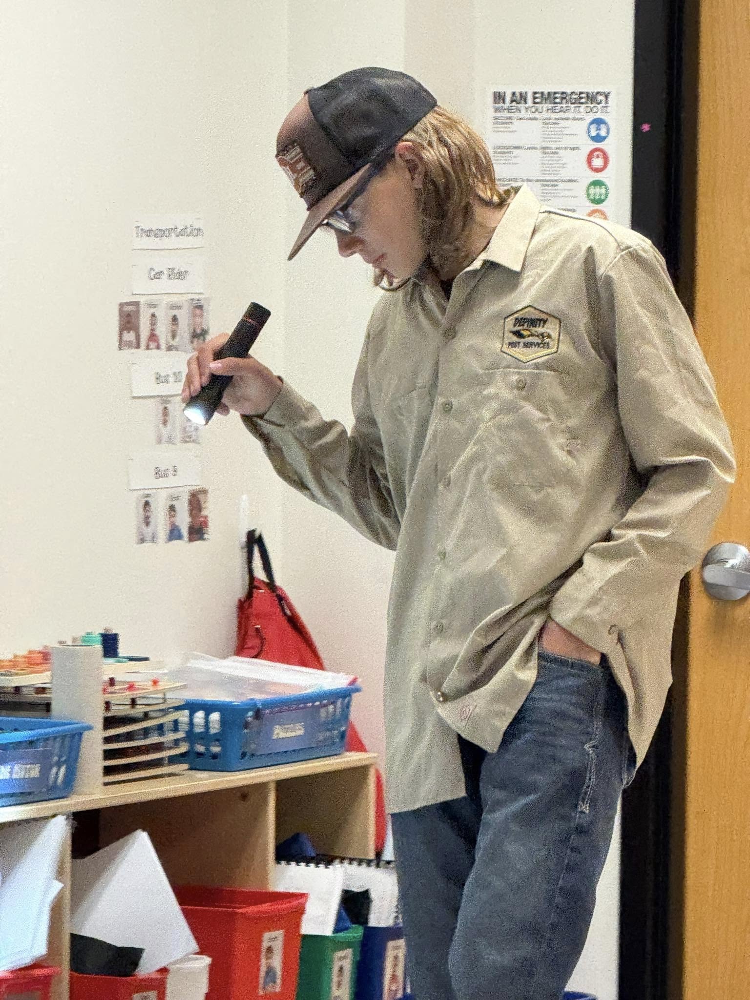 Thorough Inspection — No corner skipped. A detailed interior inspection to map every harborage area before treatment begins.