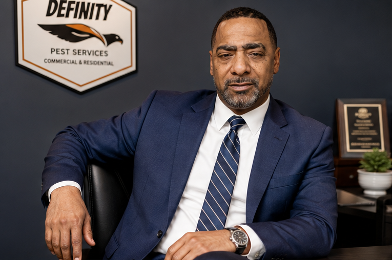Johnny Lockridge, owner of Definity Pest Services