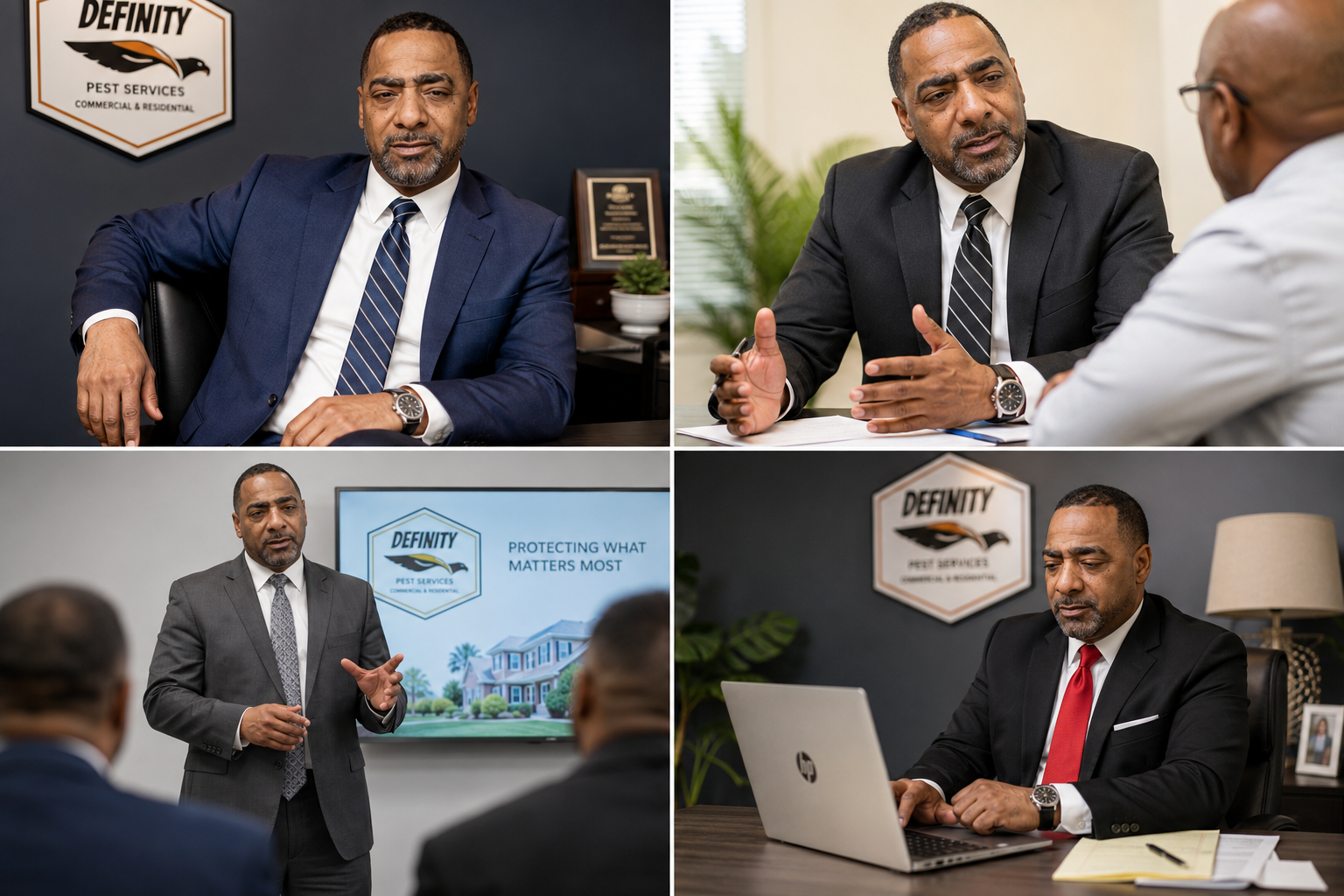 Johnny Lockridge, owner of Definity Pest Services