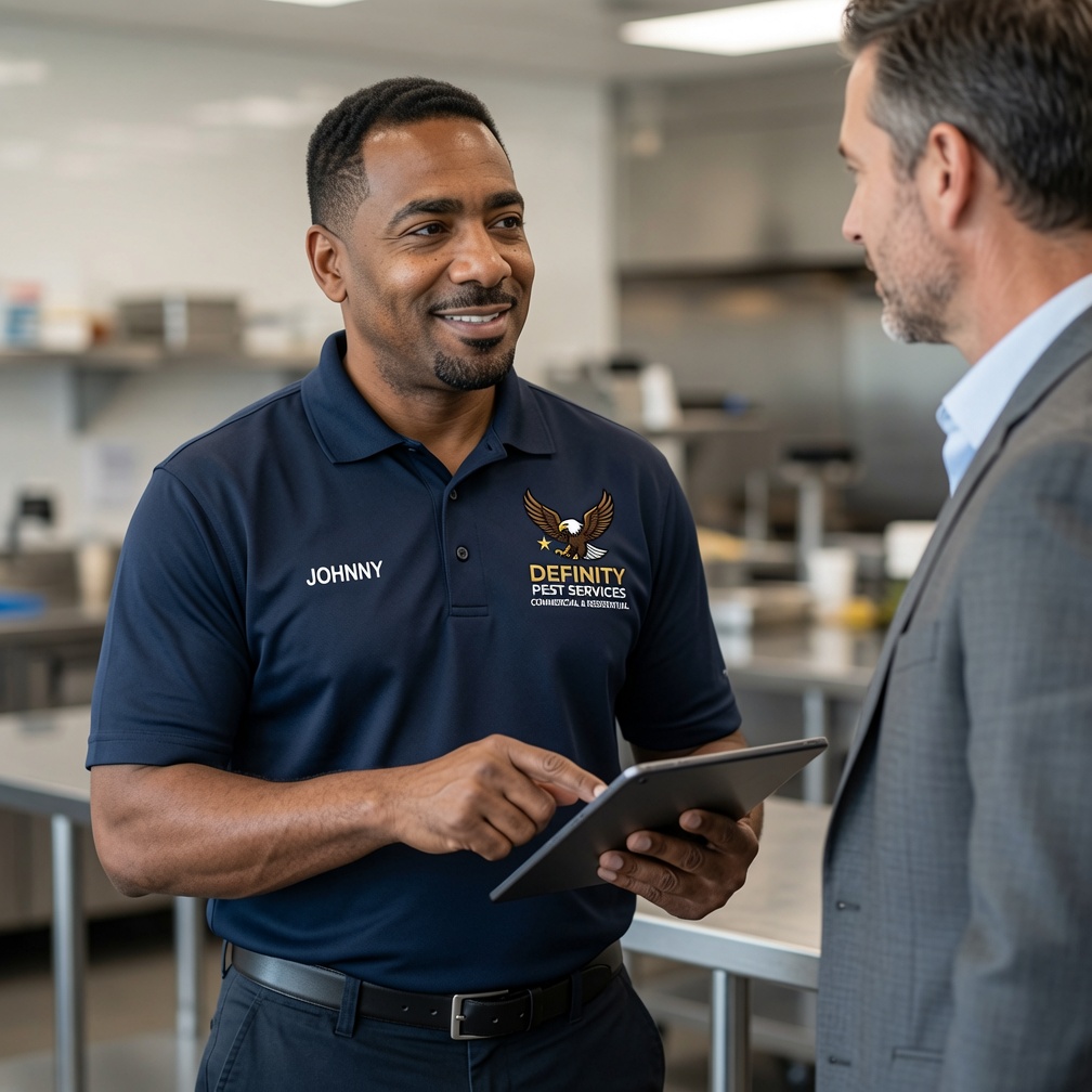 Johnny Lockridge, owner of Definity Pest Services