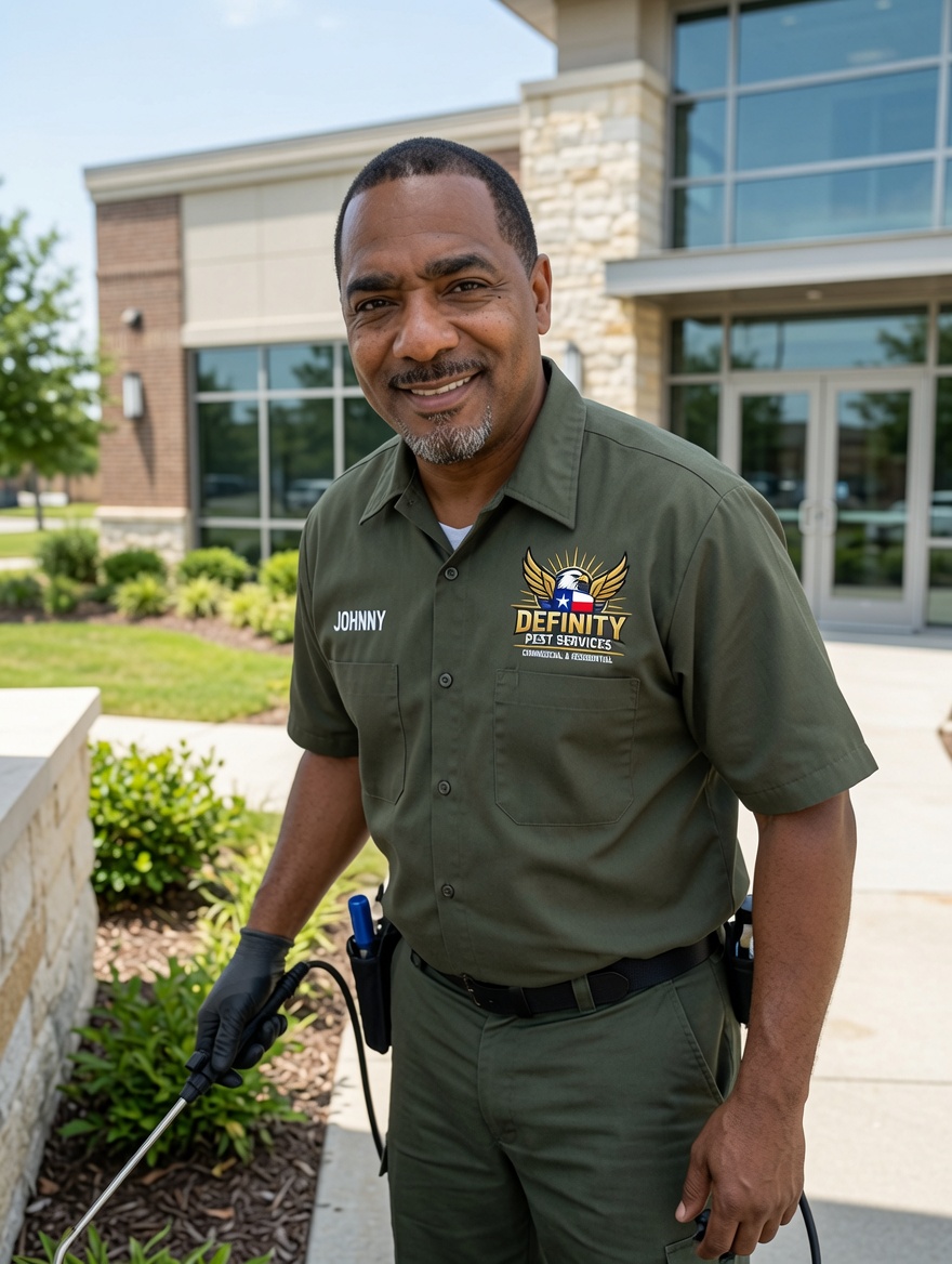 Johnny Lockridge, owner of Definity Pest Services