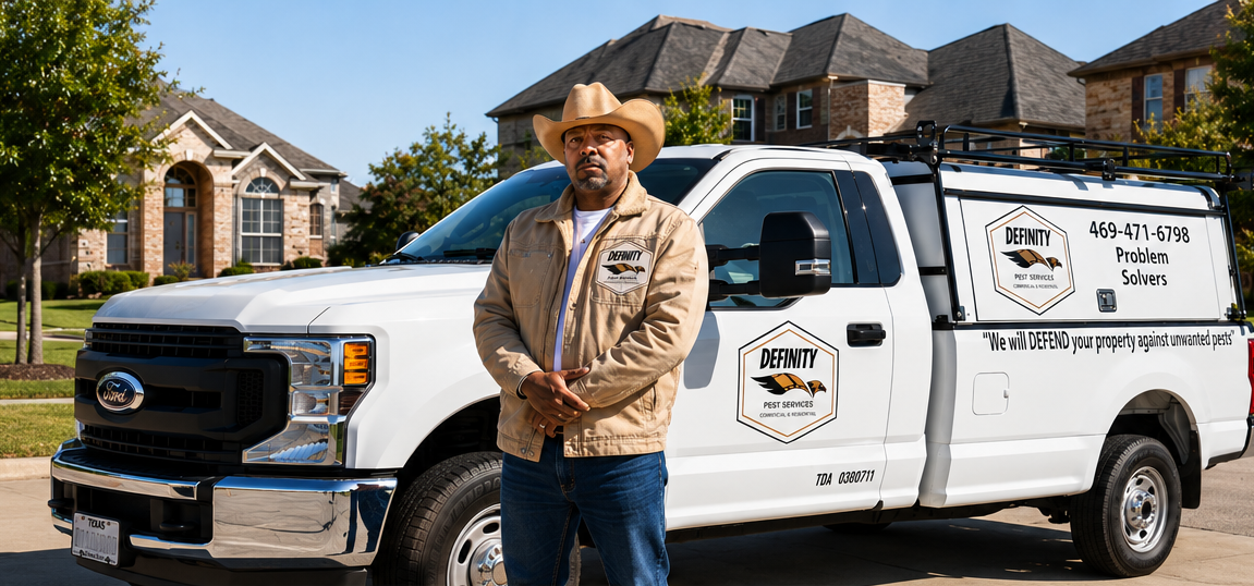 Johnny Lockridge, owner of Definity Pest Services
