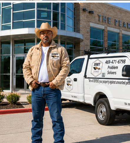 Johnny Lockridge, owner of Definity Pest Services