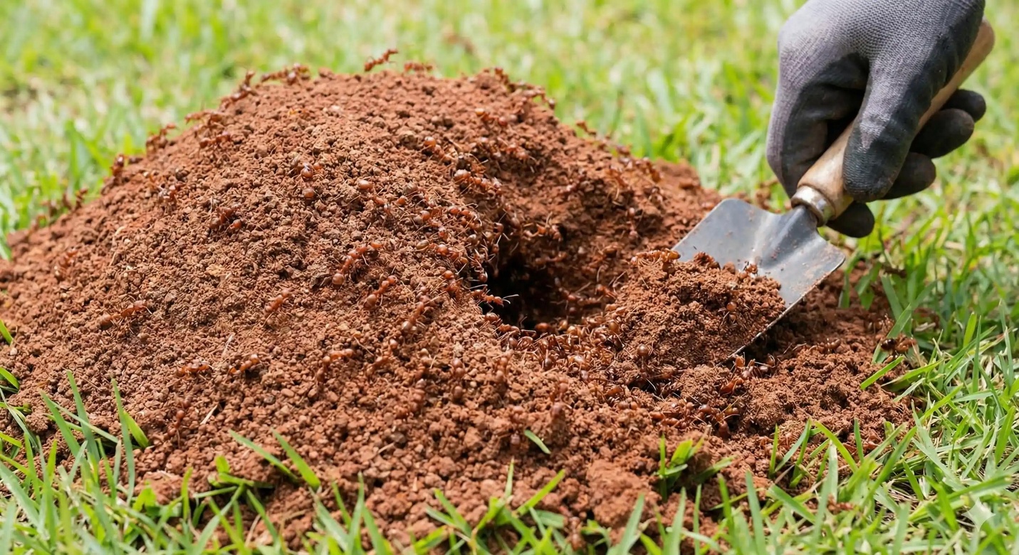 Fire Ant Control — Definity Pest Services in Dallas–Fort Worth Metroplex